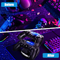 Miniatyrbild 4 av 6: Kontrollerråddare Kompatibel med PS4, ZB ZealBoom Playstation 4 Spel Dualshock 4 Dock Laddningsställ Stativ för PS4, PS4 Slim, PS4 Pro-kontroll
