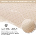 Miniatyrbilde 6 av 6: Tykke Kanin Plysj Sofadeksler 1 2 3 Seater, Morsomme Fuzzy Sofadeksler, Varmt Fløyels Sofaputetrekk (90x180cm)