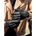Miniatyrbild 5 av 6: Motorcykelhandskar i Getläder för Män, Skyddande, Fullfinger, Alla Säsonger, 2XL