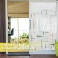 Pikkukuva 2 / 5: Frosted Static Window Film Cross Pattern 45x200cm
