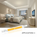 Miniatyrbillede 2 af 5: 5W R7S 78MM J78 COB Filament LED-pære (2 stk., koldt hvidt 6000K)