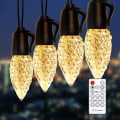 Miniatyrbilde 1 av 4: Utendørs julelys 15M 20 LED julelys IP65 Vanntett