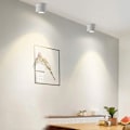 Miniatyrbillede 3 af 5: 10W LED loftspot justerbar 10x10x10cm (hvid-4000K)