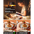 Pikkukuva 4 / 5: G120-maapallolamppu - Led-lamppu - 15 W (vastaa 150 W) - Led-lamput - Päivänvalo 6500 K - Ei himmennettävä - E27-kanta
