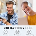 Pikkukuva 4 / 5: Langattomat Bluetooth-kuulokkeet, sanka-malliset vastamelukuulokkeet, kuulokkeet mikrofonilla, kokoontaitettavat kuulokkeet