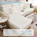 Miniatyrbild 2 av 5: Soffaöverdrag, Universal Stretch Soffaöverdrag L-Form, Hörnsoffaöverdrag För 1/2/3 Sitsplatser Soffa Kudde Skydd Överdrag Stor Enkelsits Överdrag