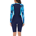 Miniatyrbillede 3 af 5: One Piece Badedragt Langærmet Rash Guard Dame Våddragt,S