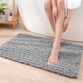 Pikkukuva 8 / 8: Kylpymatto 50 x 80 cm, Liukumaton Kylpyhuoneen Matto, Imuva ja Pehmeä Chenille-Kylpyhuoneen Matto, Konepesu