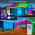 Miniatyrbilde 3 av 5: 20M LED-stripe, 5050 RGB LED-stripe lys Multicolor