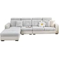 Miniatyrbilde 1 av 5: Sofa Putetrekk, Universelle Stretch Sofa Trekk L-Form, Hjørnesofa Trekk For 1/2/3 Sete Sofa Putebeskytter Trekk Store Enkeltsete Trekk