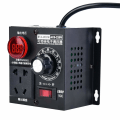 Miniatyrbilde 3 av 5: Dimmer, AC 220V 9A 4000W SCR Spenningsregulator Motor Vifte Hastighetskontroll