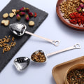 Miniatyrbillede 5 af 5: 10 stk. hjerteformet te-infuser - rustfrit stål