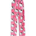 Pikkukuva 1 / 3: Ihanat piirrettyjen hahmojen pyjamahousut naisille, kaikkialla painatus, flanellipyjama, lämpimät kotikäyttöön, graffitihousut, koko XL XL