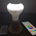Pikkukuva 4 / 5: E27 12W RGB LED-lamppu Bluetooth-yhteydellä