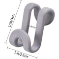 Miniatyrbillede 2 af 3: 20 stk. Mini Tøj Bøjle Connector Kroge