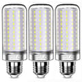 26W LED-lamput, 200W, 3000Lm, 6000K viileä valkoinen, E27, 3 kpl