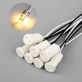 Miniatyrbilde 2 av 5: 25 stk G4 pæreholder for kvarts halogenlamper