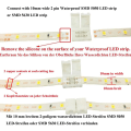 Miniatyrbillede 3 af 4: LED-strimmelkonnektor 2-polet LED, fri for lodning (20 stk.)