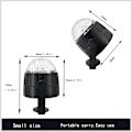 Miniatyrbilde 4 av 5: 3W Mini LED Lys RGB Krystall Magisk Ball LED 7 Farger Roterende