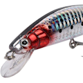 Miniatyrbilde 3 av 5: Kunstig fiskeflue, USB-oppladbar LED-lys blinkende fiskeflue