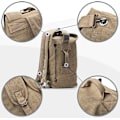 Miniatyrbild 2 av 4: Vandringsryggsäck, Reseryggsäck Handbagage Flygplan 35L Stor Utomhus Taktisk Ryggsäck Khaki Vandringsryggsäckar för Män, Kvinnor, Camping, Vandring