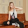 Pikkukuva 2 / 5: Läpinäkyvä Sling Bag -laukku, Läpinäkyvä Vyölaukku Stadionhyväksytty Crossbody-laukku Naisten Kestävä Läpinäkyvä Rintalaukku Säädettävällä Hihnalla