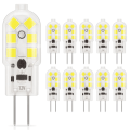Miniatyrbild 1 av 5: G4 LED 1,5W glödlampa, 120LM dagsljus 6000K, icke-dimmbar 10 st