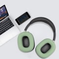 Pikkukuva 2 / 6: Silikoniset suojapehmusteet AirPods Max -kuulokkeille, hienkestävät, helposti pestävät, kestävät Avocado Green