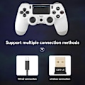 Pikkukuva 5 / 5: DualShock 4 Langaton Ohjain, PlayStation 4:lle - Jäätikönvalkoinen