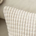 Miniatyrbillede 2 af 6: Corduroy Granule Pudebetræk Dekorative Pudebetræk Aflange Bløde Pellets Solid Pudebetræk til Sofa Soveværelse 12x20 Tommer