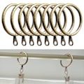 Miniatyrbillede 1 af 5: 50 stk. Metalgardinringe 38mm indvendig diameter (Messing)