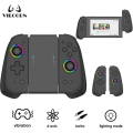 Miniatyrbild 2 av 5: Trådlös (l/r) Joypad-kontroller för Nintendo Switch / Oled Gamepad Joysticks Con med anpassad utgåva Crossing