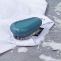Miniatyrbillede 2 af 3: Blød børste vaskeri skrubbe børste tøj undertøj sko skrubbe børste, nem at gribe husholdnings rengøringsbørster værktøj (blå)