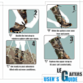 Pikkukuva 4 / 5: Metsästysjalkasuojat Vedenpitävät Camo Lumikenkäsuojat (L)