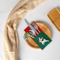 Miniatyrbillede 3 af 5: 4 stk. julekostume bestikholder