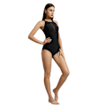 Miniatyrbillede 4 af 5: Dames Badetøj UPF 50+ One Piece Tummy Control Badetøj Ruched Polstret Halter Mesh Badetøj