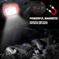Miniatyrbillede 5 af 5: Genopladelig LED-arbejdslampe med magnet og USB