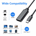 Pikkukuva 2 / 5: USB-C-HDMI-sovitin, 4k-sovitin (Thunderbolt 3 -yhteensopiva)