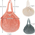 Miniatyrbilde 2 av 5: Handlepose Nett-Handlepose, Gjenbrukbar Handlepose, Mesh Bomulls-Handlepose