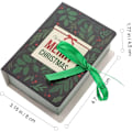 Miniatyrbillede 2 af 5: 12 stk. bogformede julegodteæsker (4 designs)