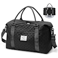 Miniatyrbilde 1 av 5: Weekendvesker for kvinner med toalettvesker, reisebag med våte lommer og vognbeskyttere, overnatting håndbagasje, sportsbag