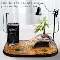 Miniatyrbillede 4 af 5: Skildpadde Varmelampe, 2 Pærer UVA UVB 25W Krybdyr Varmelampe