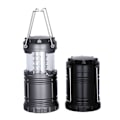 Miniatyrbild 4 av 5: LED Camping Lanternor (Svart, 2-pack), Nödljus för Strömavbrott, Hopfällbara Lampor för Inomhus- och Utomhusbruk