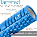Miniatyrbilde 2 av 5: Core Balance Foam Roller for dypvevsmassasje, Trigger Point Grid Sports Massasjeapparat, Fitness Gym Physio (Blå)