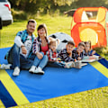 Pikkukuva 3 / 5: Rantapeitto Piknik-peitto 200 x 210 cm Erittäin suuri rantamatto