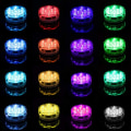 Pikkukuva 5 / 5: 10 vedenalaista LED-valoa, RGB-moniväriset vedenpitävät IR-kaukosäätimellä jouluun, Halloweeniin, suihkulähteeseen, maljakkoon, häihin, juhliin, akvaarioon, lampeen