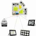 Miniatyrbillede 4 af 5: 2 stk. LED-chip 50W hvid 6000K 220V COB LED-chip