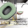 Miniatyrbillede 6 af 6: Beskyttende silikone ørepropper til AirPods Max, svedafvisende, let vaskbare, holdbare Avocado Green