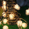 Miniatyrbilde 2 av 5: Julelys med kongler og LED-lys (3 m, 20 LED)