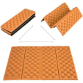 Miniatyrbillede 2 af 6: Foldbar Campingmåtte Skum Pude, Foldbar Strand Picnicmåtte Sovepude, PVC Vandtæt Fugtsikker Teltseng Madras Pude